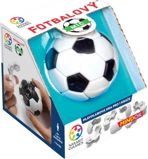 MINDOK Smart Games Nogometna lopta – 3D slagalica za jednog igrača