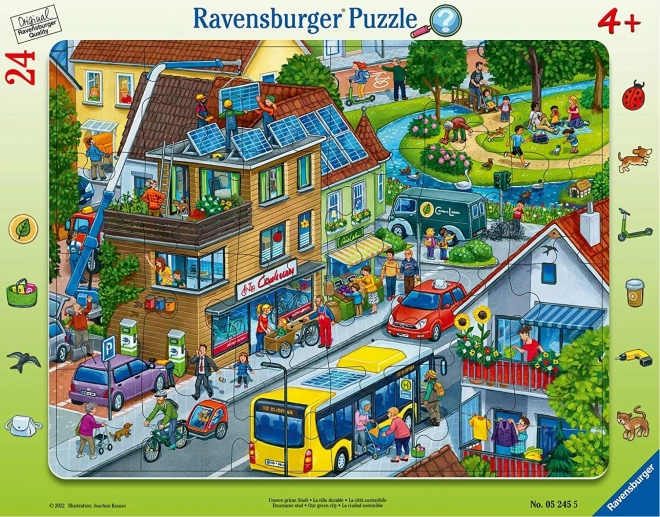 Ravensburger puzzle Naše zeleno mjesto 24 dijelova