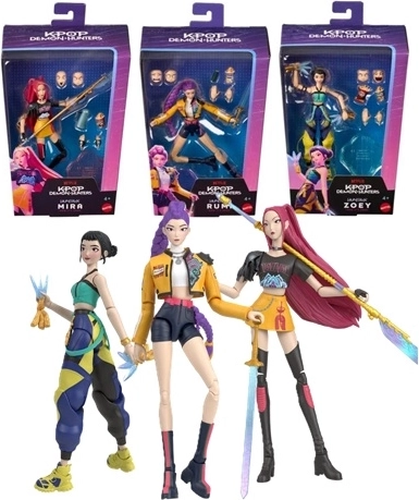 Mattel K-POP Demon Hunters akcijska figurica assort - 1 komad