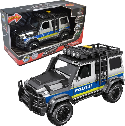 Terenac policijski auto 1:14 City Service Car sa svjetlima i zvukovima