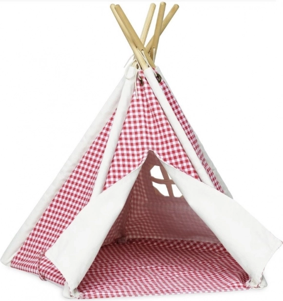 Mini tipi za lutke – karirani