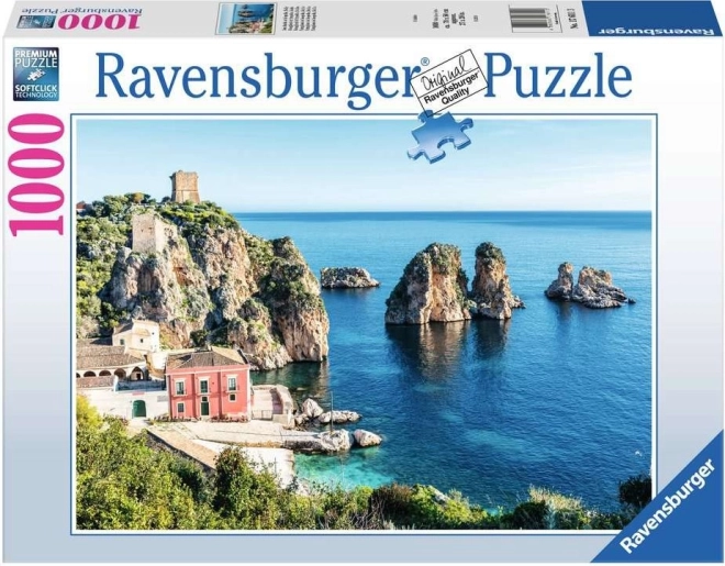 Ravensburger puzzle Faraglioni di Scopello 1000 dijelova