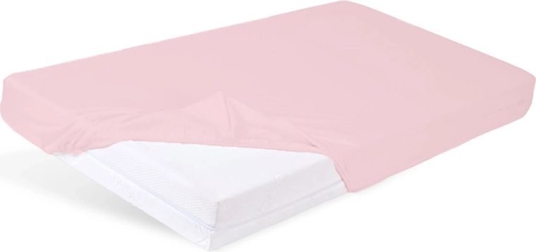 Babymatex vodootporna zatezna bambusova plahta 60 × 120 cm, ružičasta