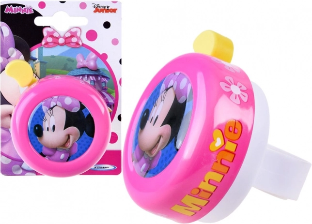 Dječje zvonce za bicikl Minnie Mouse 55 mm, ružičasto‑ljubičasto