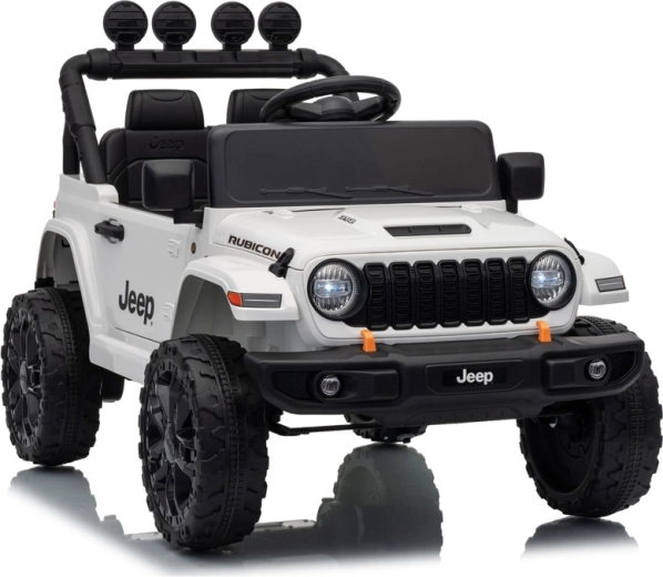Dječji električni automobil Jeep Rubicon 24 V – Bijela