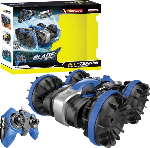 RC amfibijsko vozilo 1:18 – plavo