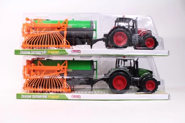 Traktor s poljoprivrednim strojem