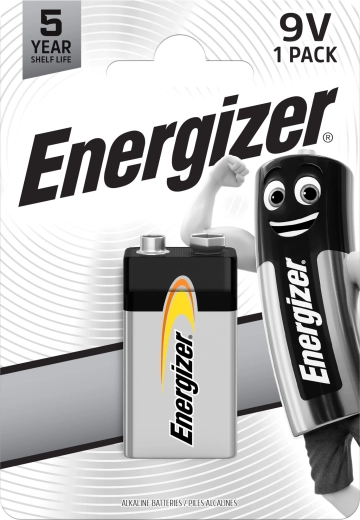Energizer Everyday 9V alkalna baterija