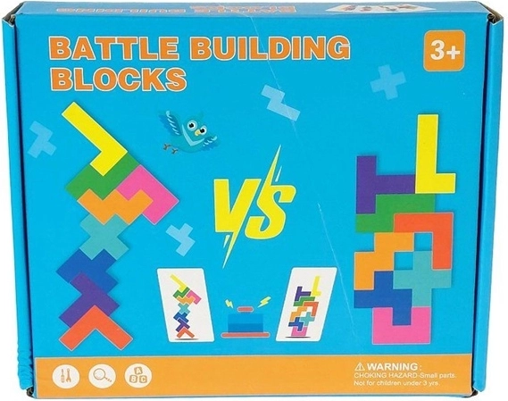 Wooden Logic Game with Bell