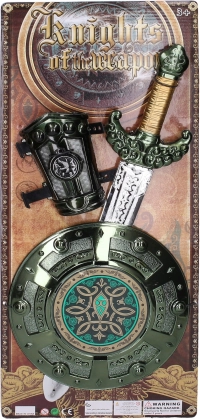 Dječji mač sa štitom – 51 cm