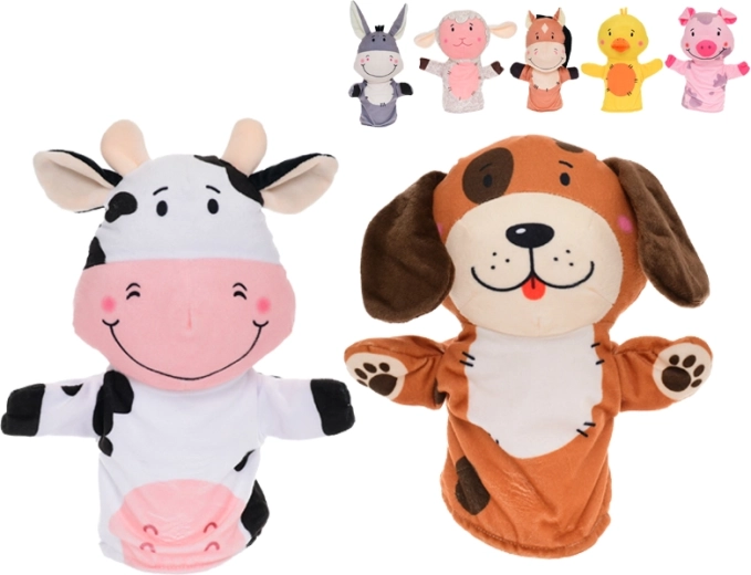 Plišani lutak-majmunjak životinjica 27 cm za bebe