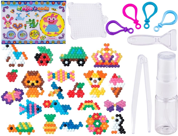 Water beads – creative set fairy-tale characters (piglet and bunny)