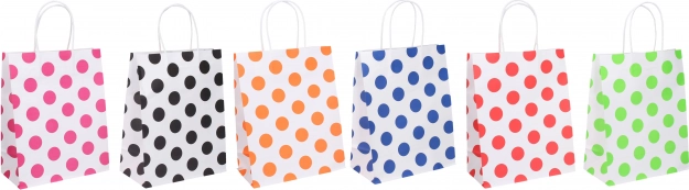 Poklon vrećica L 25x32x12 cm u raznim bojama