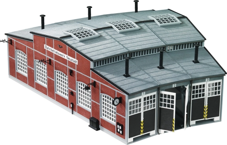 Fleischmann depo za 3 lokomotive H0