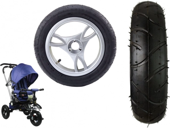 Prednji plastični kotač s napuhavajućom gumenom gumom za PRO700