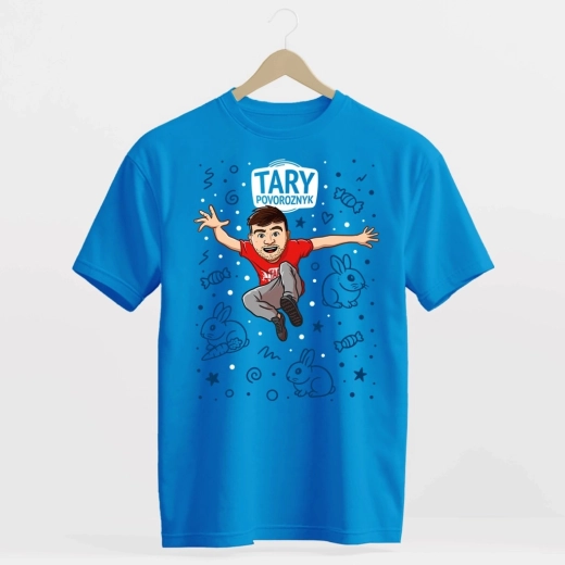 Tary Povoroznyk T-shirt Ňufík blue 164–170