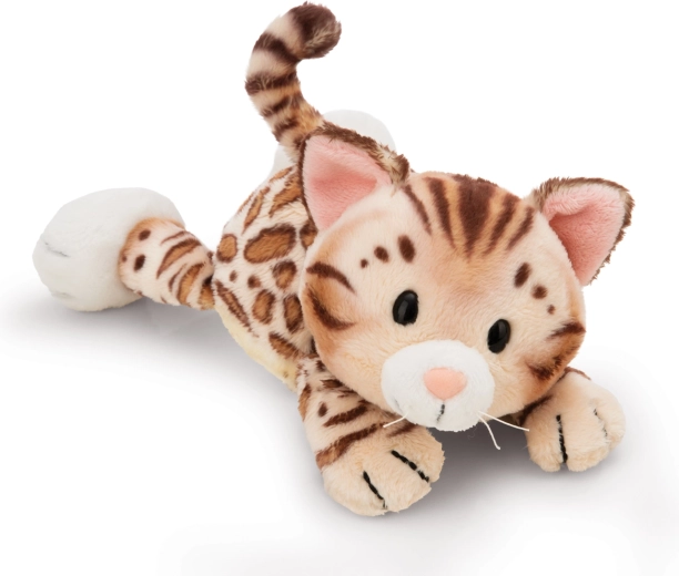 NICI plišana bengalska mačka ležeća 20 cm Green