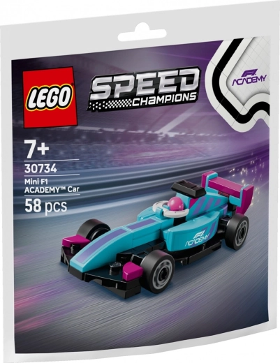 Konstrukcijski set Speed Champions – mali bolid F1 Academy
