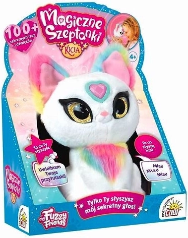 Interaktivna pliš mačkica s tajnim šaptovima COBI Magiczne Szeptanki Kicia