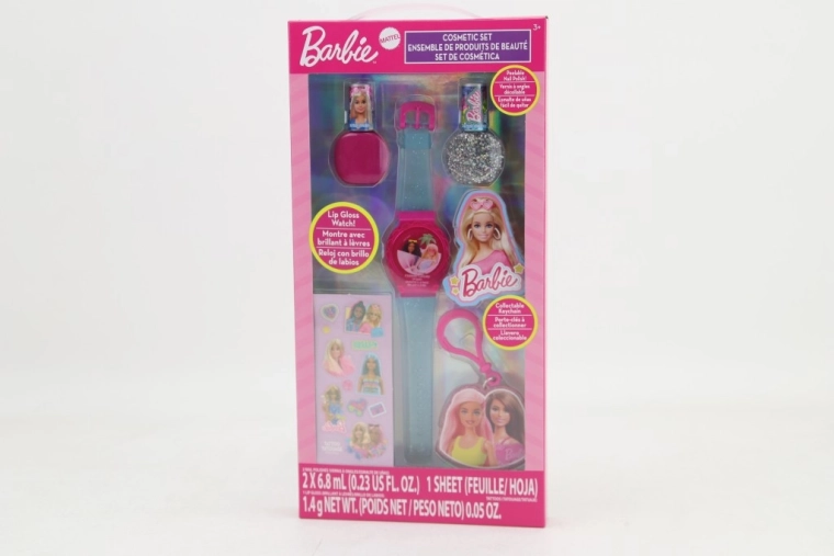 kozmetički set Barbie s ružem i lakovima za nokte