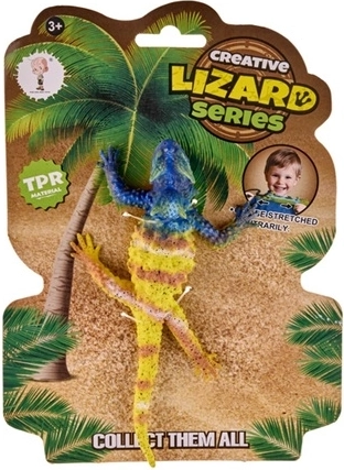 Blue-yellow lizard