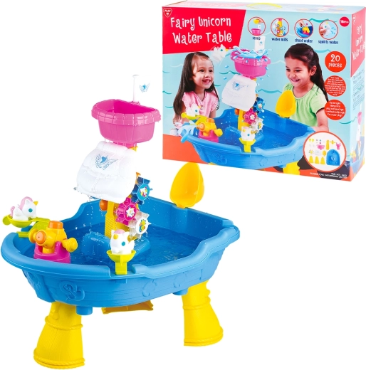 Vodeni stol s jednorogom PLAYGO – set od 20 dijelova