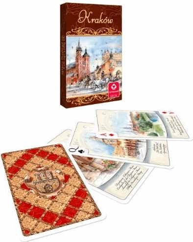 Akvarelne Karte Krakov