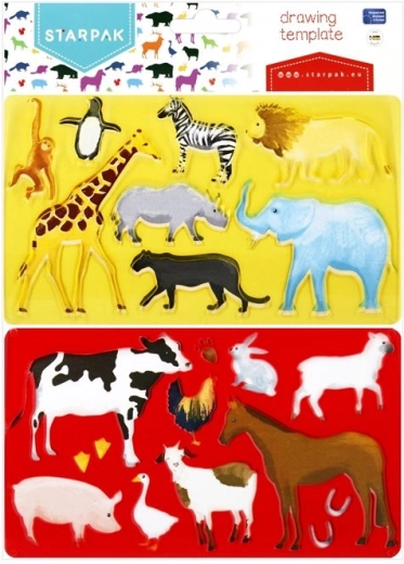 Animal stencils - 1 piece