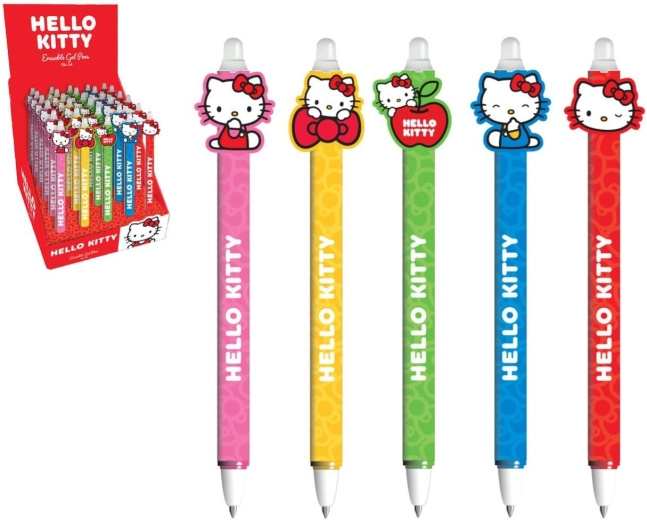 Gel kemijska olovka s mogućnošću brisanja Hello Kitty 15 cm - 1 komad
