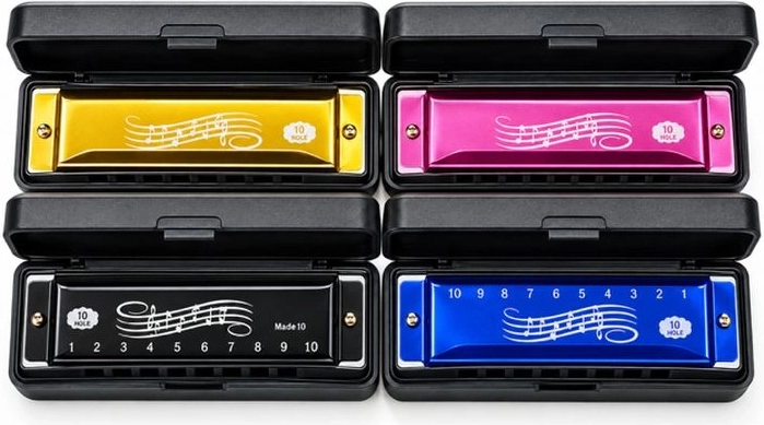 Harmonica with Case
