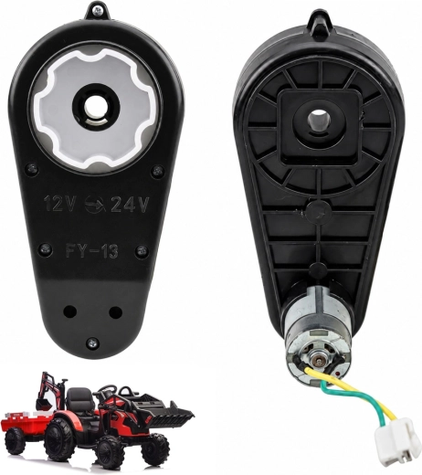 Motor s mjenjačem 24 V (RS550, 12 000 o/min) za električno vozilo SX2068 - 1 komad