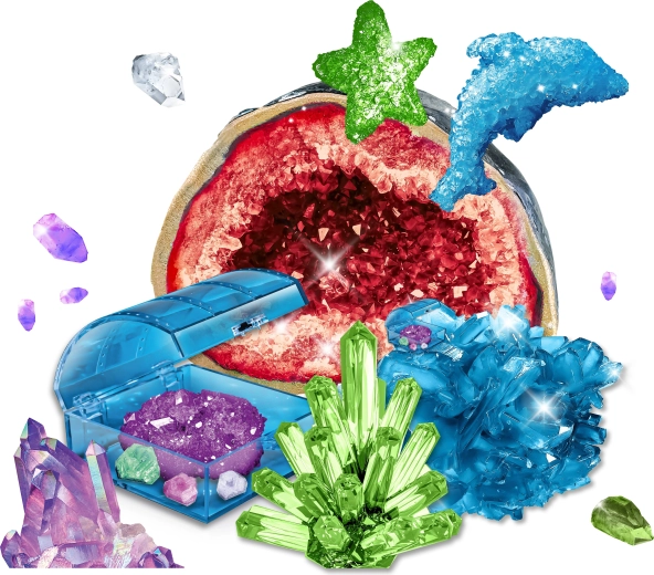 Kosmos Growing Crystals in Different Shapes – Science Kit