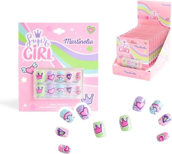 Super Girl Martinelia Press-On Nails