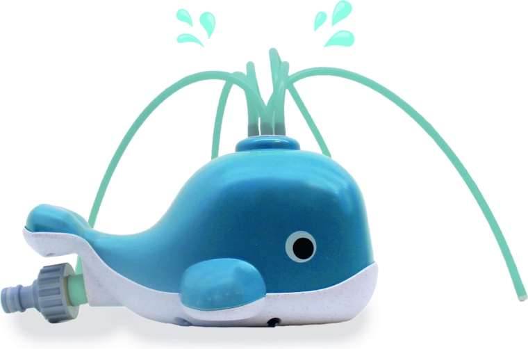Water-Spraying Whale