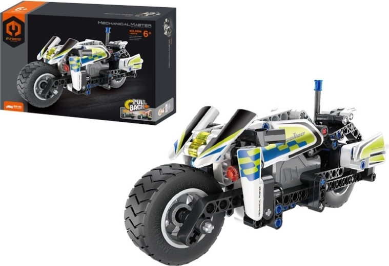 Mechanical Master građevni set policijski motor 193 kom