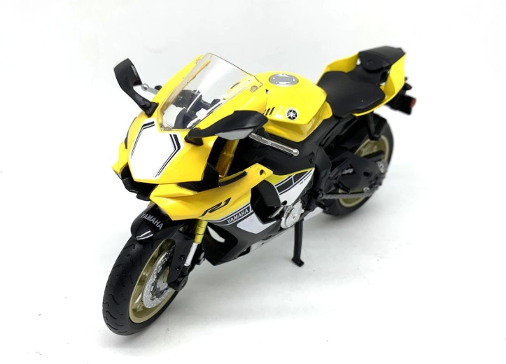 MSZ model motocikla Yamaha YZF-R1 žuti 1:12 - 1 kom