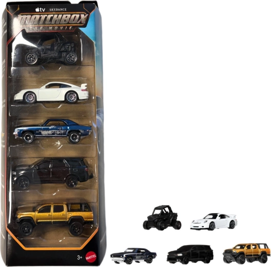 Mattel Matchbox The Movie Villain Pursuit set od 5 autića