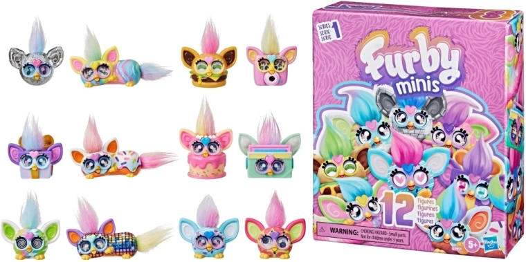 Furby minifigurice – veliko pakiranje 12 kom