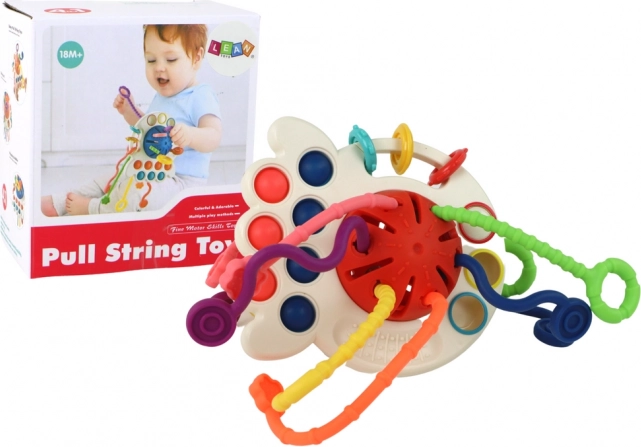 Senzorička grickalica za bebe – šarena edukativna igračka