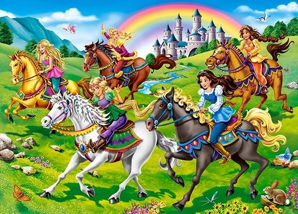 Puzzle Princess Horse Ride 260 dijelova