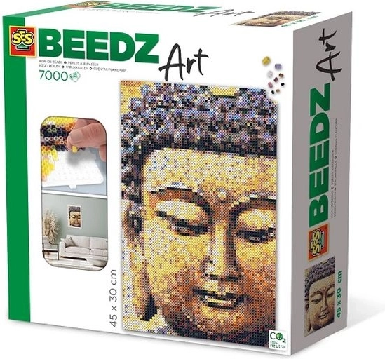 SES Creative Beedz Art perlice za glačanje Buddha (7000 kom)