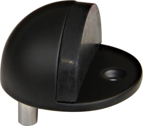 Podna vrata-stoper od nehrđajućeg čelika 43 × 24 mm, mat crna
