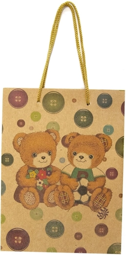 Poklon vrećica s motivom medvjedića 15 × 6 × 20 cm