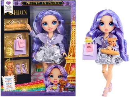 Rainbow High Fashion Doll in Paris Violet