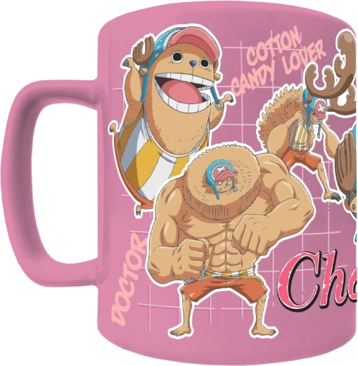 One Piece keramička šalica s tekstilnom navlakom Chopper