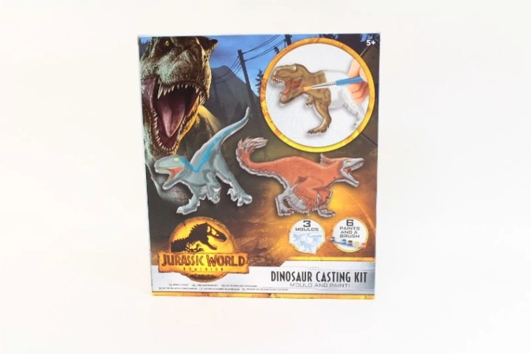Jurassic World set za izradu gipsanog modela dinosaura s bojama