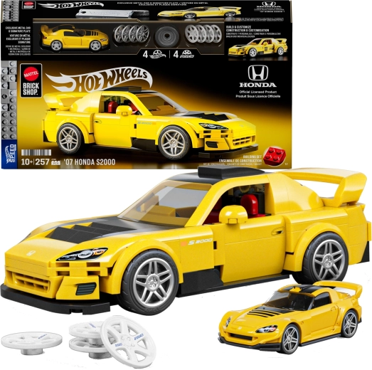 Konstruktorski set Hot Wheels Speed Series ’07 Honda S2000 257 dijelova