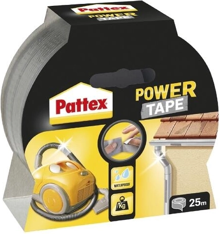 Univerzalna tekstilna traka 50 mm × 10 m crna Pattex Power Tape