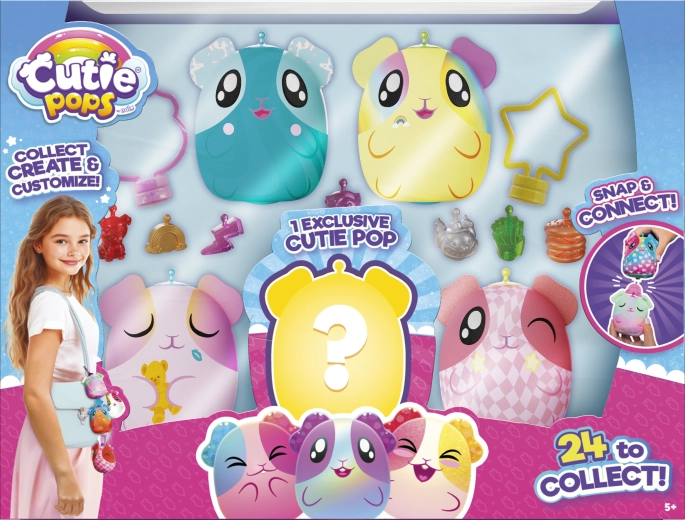 Cutie Pops set privjesaka za ruksak s iznenađenjem (5 kom) - više vrsta