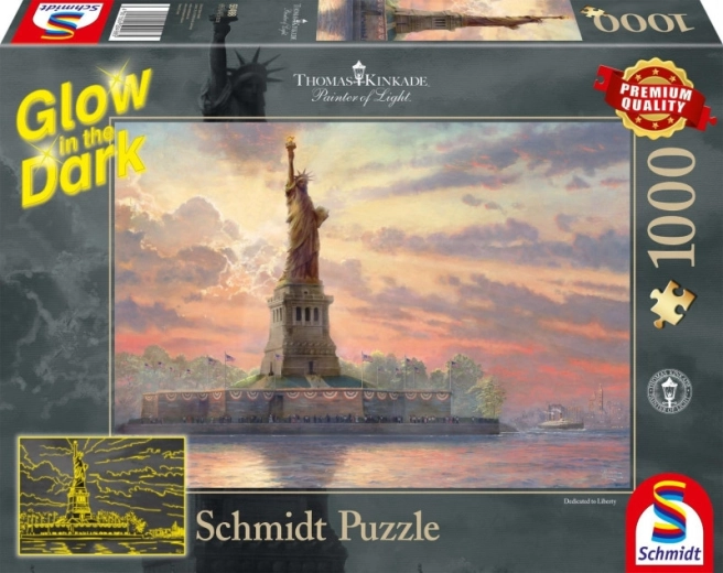 Puzzle Kip slobode u sumrak 1000 dijelova